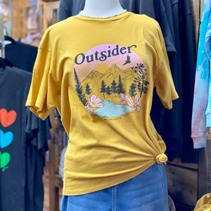 Pura Vida Golden Yellow Short Sleeve Tee